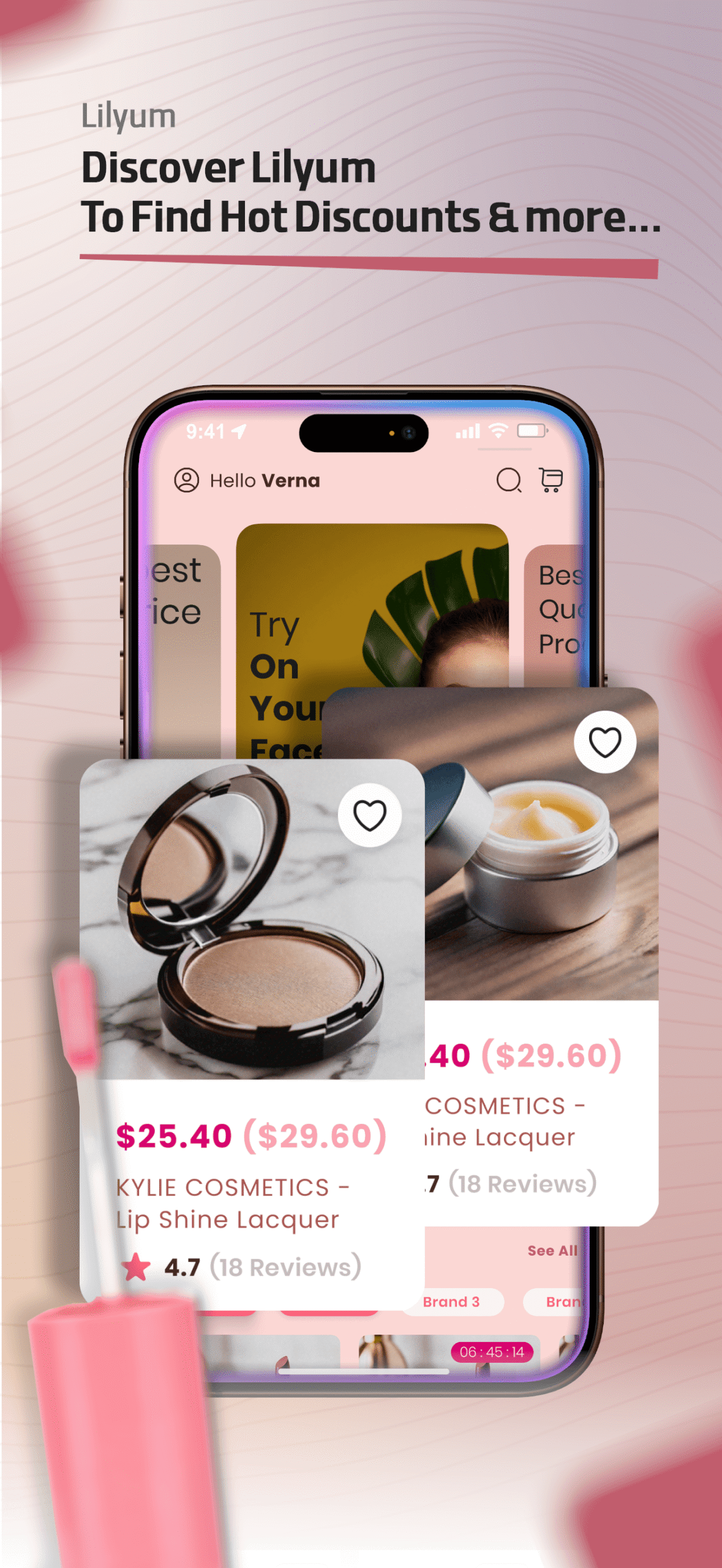 Lilyum app Screen 1